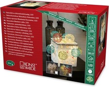 LED Dekolichterkette, bunte