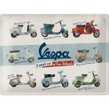 Blechschild VESPA Models 30 x