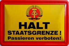 Blechschild schild 20x30 - cm,