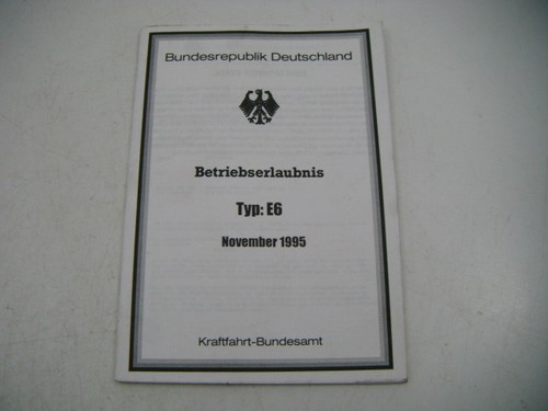 Betriebserlaubnis abe westmont - abe,
