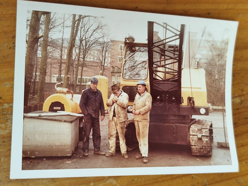 Foto seilbagger excavator - seilbagger,