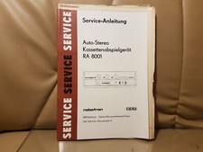 RFT Robotron RA 8001 Service