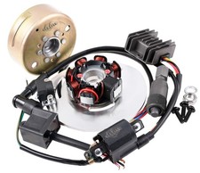 Zündung Elektronische CDI Lichtmaschine Polrad Stator 12V Motorrad WSK 125 M06