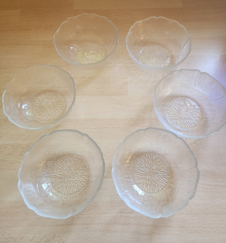 Glas dessertschälchen - glas,