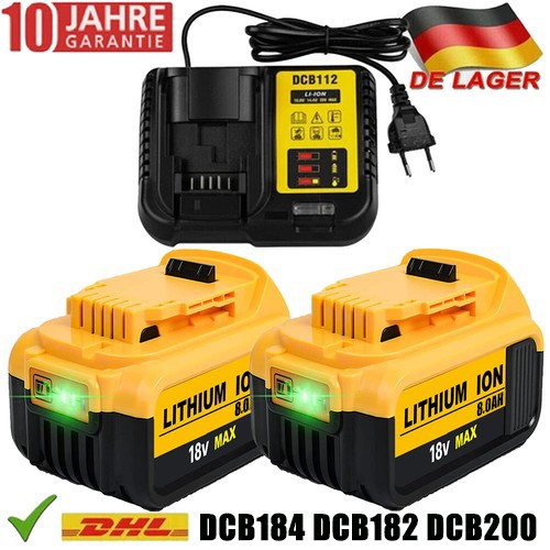 Für dewalt akku 18v 5ah - 2x,
