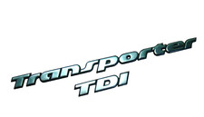 VW T4 Schriftzug Caravelle TDI originalTypenschilder Emblem Chrom Aufkleber Logo