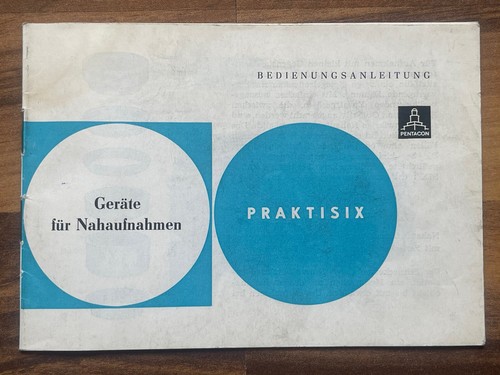 Pentacon anleitung praktisix - pentacon,