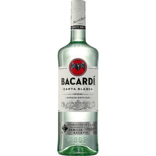 Liter flasche bacardi rum - bacardi,