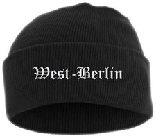 West-Berlin Umschlagmütze -
