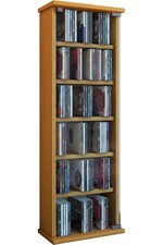 VCM - Holz CD DVD Stand Regal
