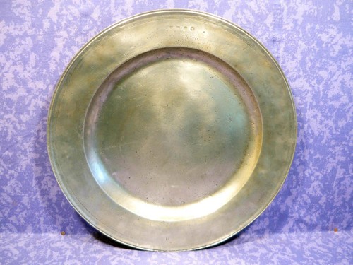 Zinn teller 46cm - zinn,