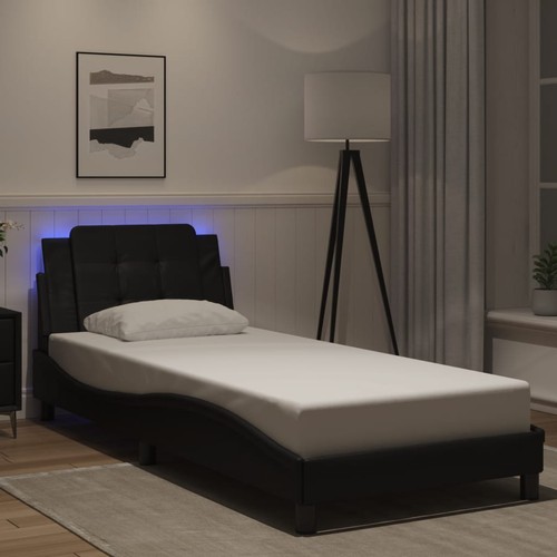 Vidaxl bettgestell mit led - bettgestell,