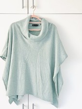 Kaschmir-Cape S/M mint Grün