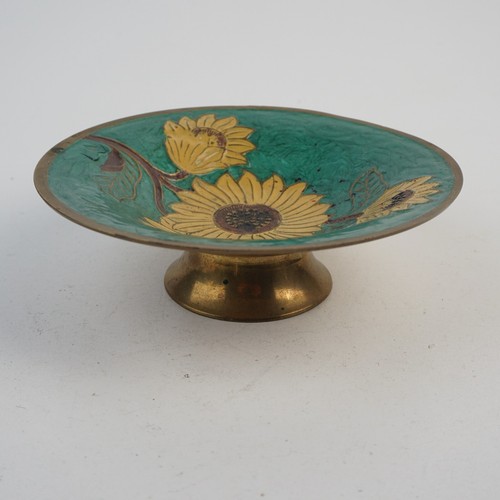 Schale amphore messing emaille - amphore,