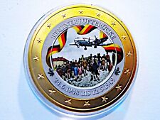 Farbmedaille  Berliner Luftbrücke 1948 / 1949  in Münzkapsel