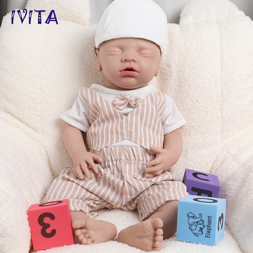 Realistic reborn sleeping - realistic, 18"