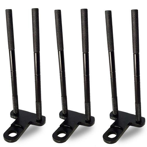 Black snag ear bars - x,