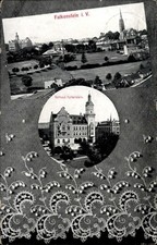 Spitzen Passepartout Ak