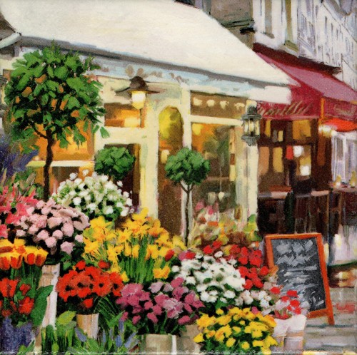Dekobild blumenladen - dekobild,