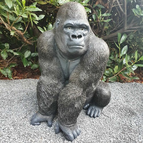 Gartenfigur gorilla figur - gorilla,