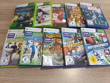 10 x  X BOX 360  Kinect Spiele