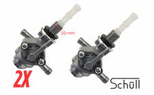 2x Kraftstoffhahn Benzinhahn