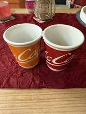Mc Cafe Becher - Sammeltassen -Kaffeetasse Pott - Becher -Mc Donalds 2er Set