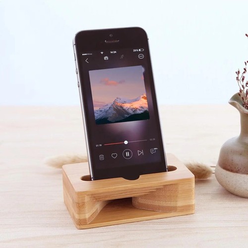 Holz handy ständer - holz,