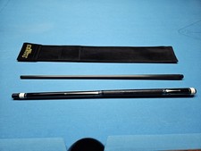 Konllen Billard QUEUE | 12,5 mm Carbon Oberteil | Kamui Black Medium | Uniloc