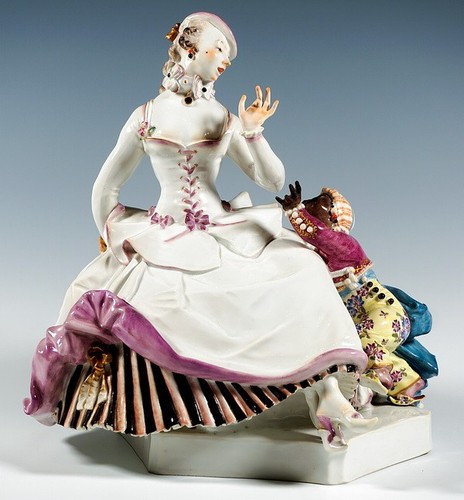Meissen gruppe figur - meissen,