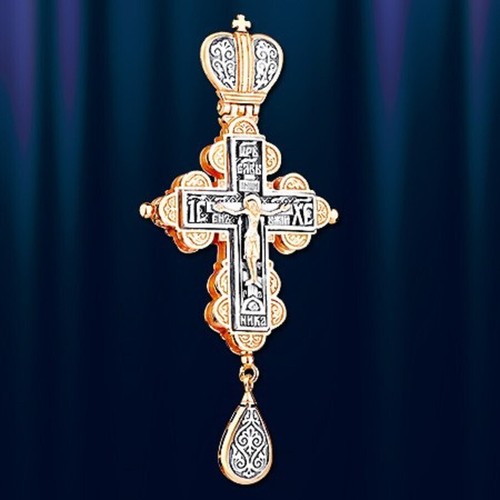 Orthodoxes kreuz enkolpion - orthodoxes,