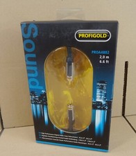 PROFIGOLD PROA4802 Digitales Hochleistungs Koaxial Audio Verbindung CINCH 2.0 m