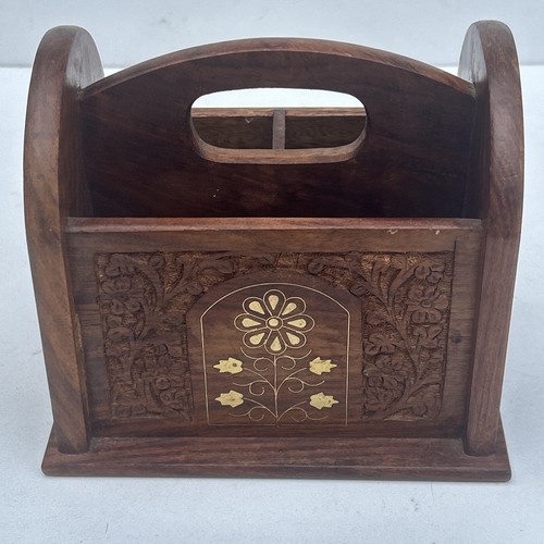 Geschnitzter holz schreibtisch - geschnitzter,