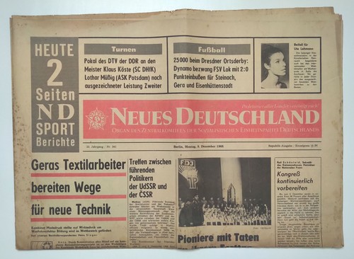 Neues deutschland 341 - deutschland,