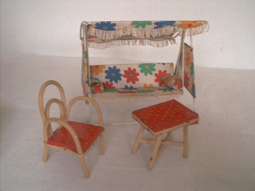 Vintage puppen möbel - ,