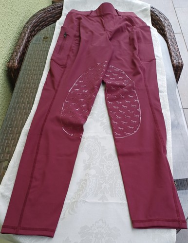 Damen reitleggins silikon - damen,