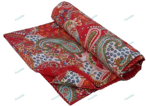 Blumenmuster kantha stickerei - blumenmuster,