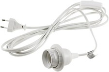 Netzkabel mit Schalter und E27
