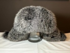 DAMEN FUCHS MÜTZE Fellmütze Wintermütze, one size, NEU!