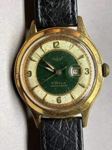 Vintage armbanduhr uhr - uhr, anker