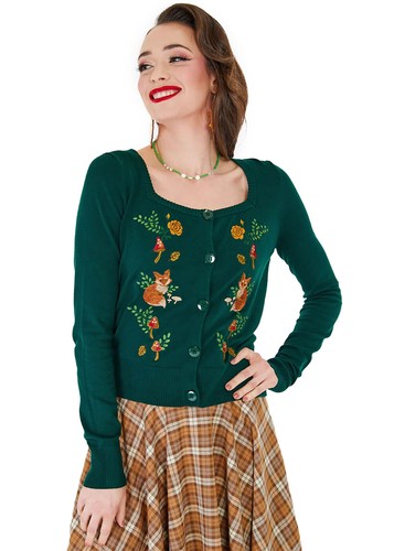 Voodoo vixen strickjacke - voodoo, fox