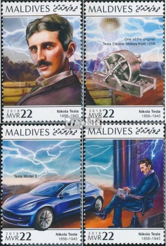 Briefmarken malediven 2018 - 2018, mi