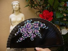 ORIGINAL   spanischer  Edel - FLAMENCO  -  FÄCHER   Nr.149 - 1F  +++++++++++++++