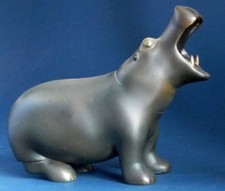 François Pompon *Hippopotame* Nilpferd Flusspferd  - Figur Skulptur - 20161C