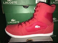 Womens Lacoste HYPESTAR HI MH SCW Red/White Syn Textil Neu Gr:39,5 Rot Stiefel