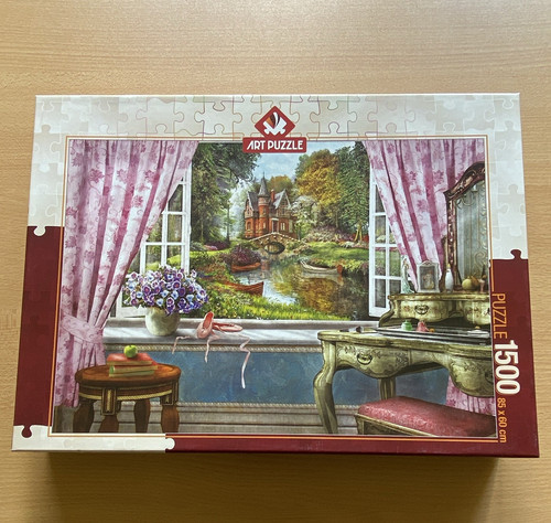 Art puzzle schloss - puzzle,
