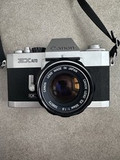 Canon Ex Auto mit Canon Lens EX 1,8/50 SLR Kamera Vintage Spiegelreflex