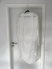White Chiffon Khimar 3 layers