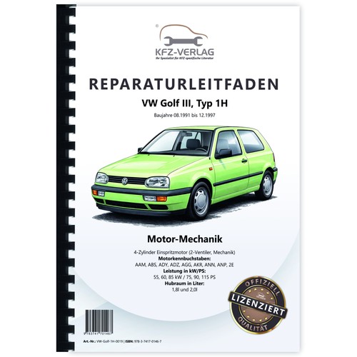 Golf 1991 1997 4 zyl - vw,