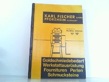 Goldschmiedebedarf, Werkstattausrüstung, Fournituren, Perlen, Schmucksteine. (Ve